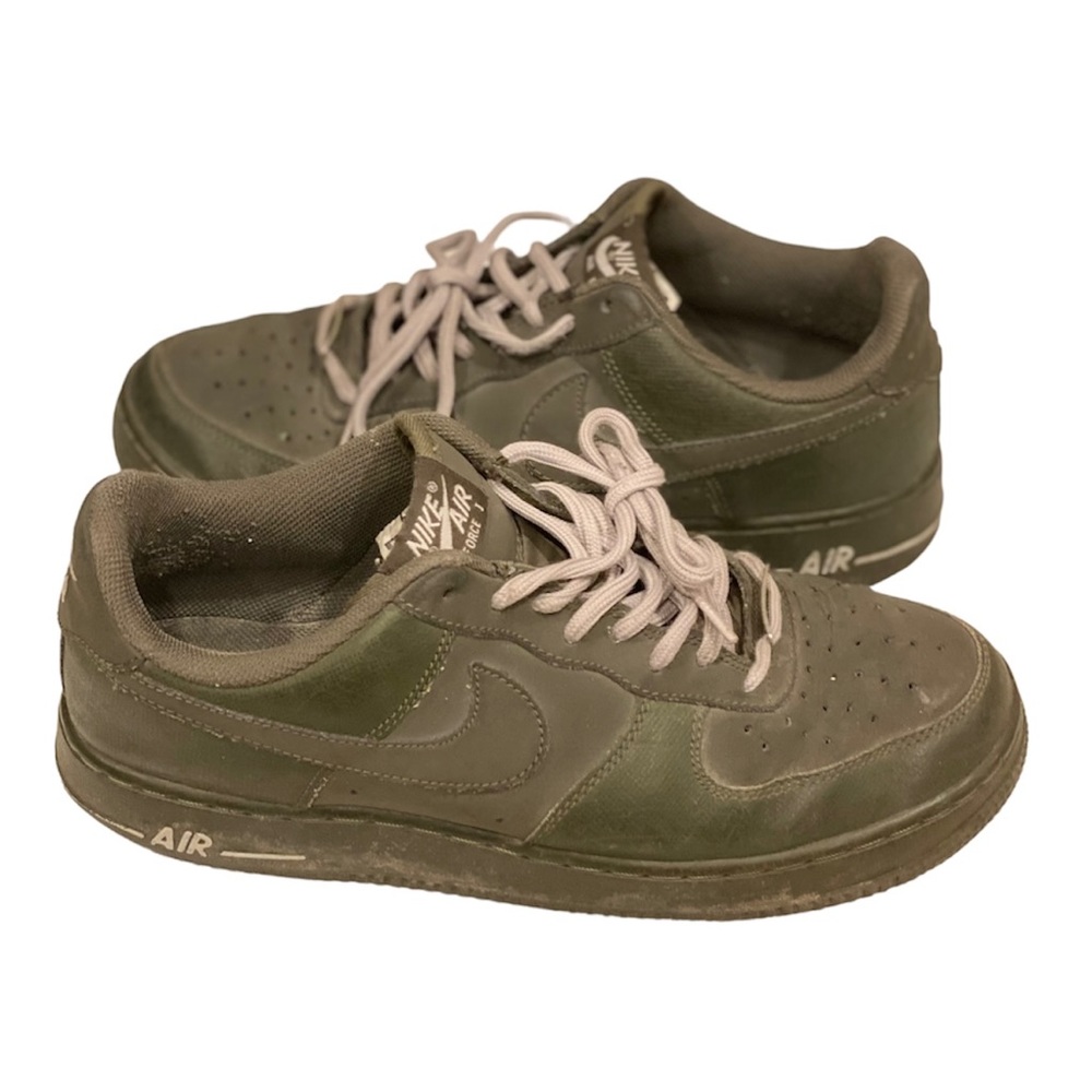Nike Air Force 1 Low Cargo Khaki Sneakers Green 8.5 Shoes Athletic